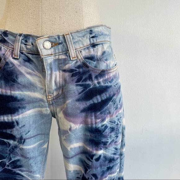 Y2K BEBE Tie-Dye Low Rise Jeans - Picture 2 of 4